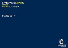 Husqvarna parts manual for sale  Lexington