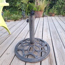 Socle parasol fonte d'occasion  Agde