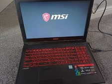 Msi gl62m 7rdx for sale  STOKE-ON-TRENT