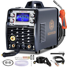 5 IN 1 Aluminum MIG MAG Welder Gas Gasless MIG MMA TIG Welder 200A for sale  Shipping to Ireland