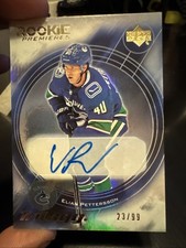 Elias Pettersson estreias de novato autografadas 23/99 comprar usado  Enviando para Brazil