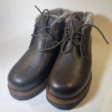 Bota de Inverno Samuel Hubbard Masculina 10,5 M Impermeável Couro Marrom Forrado Shearling, usado comprar usado  Enviando para Brazil