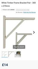 Wickes white timber for sale  BRISTOL