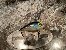 Isca de pesca vintage Storm Sub Wart 7 347 cor prata azul sombra robalo Walleye  comprar usado  Enviando para Brazil