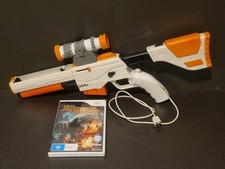 Nintendo Wii Top Shot Elite Assault Sniper Rifle Testado Jogo Grátis Muito Bom Estado Usado comprar usado  Enviando para Brazil