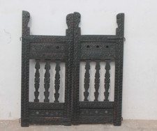 Grelha de ferro vintage portão de madeira para cachorro antigo Fatak portão pequeno decoração de parede para casa BX-75 comprar usado  Enviando para Brazil