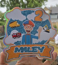 Personalised blippi birthday for sale  LEEDS