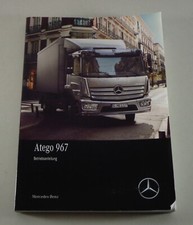 Manual De Instrucciones / Guía Mercedes Atego Tipo 967 Fecha 02/2017, usado comprar usado  Enviando para Brazil