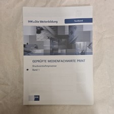 Ihk textband druckvorstufenpro gebraucht kaufen  Weiltingen