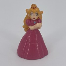 Figura de colección 1989 Applause Nintendo Super Mario Bro PEACH PRINCESS adorno de pastel segunda mano  Embacar hacia Mexico