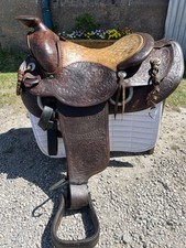 Western trophy saddle for sale  RUTHIN