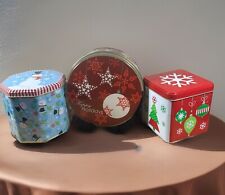 Assorted christmas tins for sale  Florence