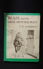 BLAZE AND THE GRAY SPOTTED PONY by C.W. Anderson hc book Macmillan 1968 na sprzedaż  Wysyłka do Poland