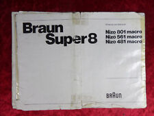 Braun nizo 481 gebraucht kaufen  Weyhausen
