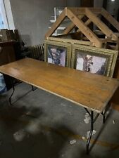 Trestle table 6ft for sale  BUXTON