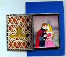 Broche WDW Disney Storybook Vitral Bela Adormecida Aurora Phillip Jumbo LE comprar usado  Enviando para Brazil