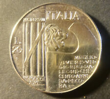 Moneta lire mussolini usato  Bussoleno