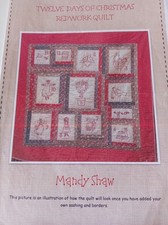 Christmas days redwork for sale  HESSLE