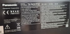 Ersatzteile panasonic tx gebraucht kaufen  Langenfeld (Rheinland)