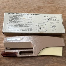 Brother card punch for sale  HARPENDEN
