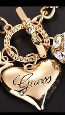 Usado, Pulseira/pulseira designer feminina GUESS tom dourado novo estilo RRP £89 ($114) comprar usado  Enviando para Brazil