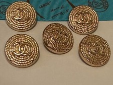 Vintage chanel buttons for sale  NEWCASTLE UPON TYNE