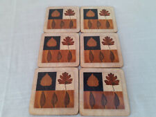 Leaf coasters nature for sale  BRIDGEND