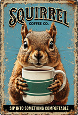 Squirrel coffee metal for sale  DUNSTABLE