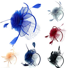 Ladies feather aliceband for sale  BURY