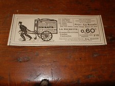 Publicité presse 1905 d'occasion  Blaye