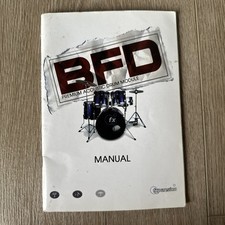 Batería acústica BFD manual premium segunda mano  Embacar hacia Mexico
