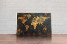 Framed map gold for sale  CONWY