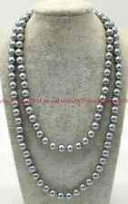 Colar de contas redondas de pérolas cinza prata 8/10/12 mm natural concha do mar do sul 18-50" comprar usado Colar de contas redondas de pérolas cinza prata 8/10/12 mm natural concha do mar do sul 18-50" comprar usado  Enviando para Brazil