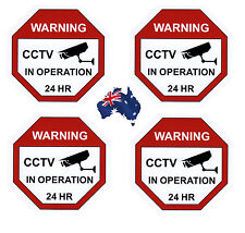 Cctv camera warning d'occasion  Expédié en Belgium