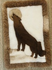 CAPA DE TRAVESSEIRO DE PELE DE ALPACA, usado comprar usado  Enviando para Brazil