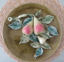 Ancienne assiette barbotine d'occasion  Dijon