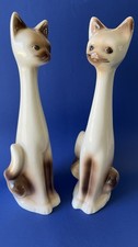 Vintage ceramic siamese d'occasion  Expédié en Belgium