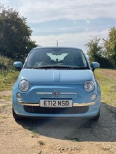 2012 fiat 500 for sale  COLCHESTER