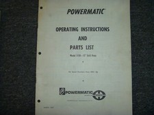 Powermatic 1150 inch for sale  Dubuque