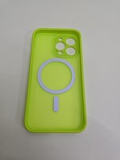 Capa magnética para iPhone 13 Pro Max, compatível com MagSafe, verde fluorescente comprar usado  Enviando para Brazil