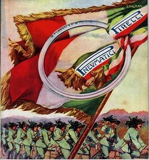 Pubblicita 1915 pirelli usato  Biella