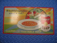Vtg campbells vegetable for sale  Wales