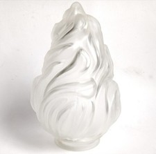 Flamme torchère verre d'occasion  Chancelade