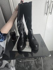 Black knee boots for sale  GLASGOW
