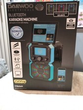 Daewoo bluetooth karaoke for sale  OXFORD