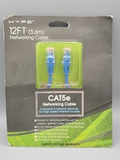 Cabo de rede Hype 12 pés CAT5e Ethernet conecta 2 dispositivos para roteadores de PC mais comprar usado Cabo de rede Hype 12 pés CAT5e Ethernet conecta 2 dispositivos para roteadores de PC mais comprar usado  Enviando para Brazil