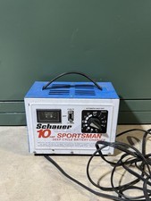 Carregador de bateria SCHAUER Sportsman 6/12 volts 10 AMP ciclo profundo modelo CT7612 comprar usado  Enviando para Brazil