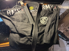 Kimono Robson Moura Brazilian Jiu-Jitsu GI preto AO comprar usado  Enviando para Brazil