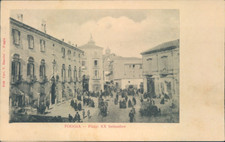 Foggia 1900 animazione usato  Italia