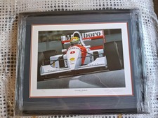 ayrton senna print for sale  HUNTINGDON